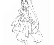 Coloriage Lina de LoliRock
