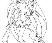 Coloriage Lolirock Talia
