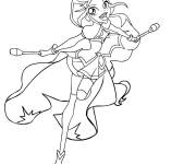 Coloriage Princesse Carissa LoliRock