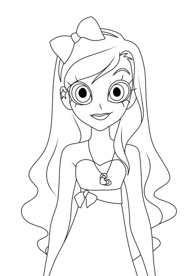 Coloriage Lolirock gratuit à imprimer