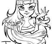 Coloriage et dessins gratuit Talia de bande anim&eacute; LoliRock à imprimer