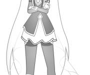 Coloriage et dessins gratuit Talia de Lolirock pour filles à imprimer