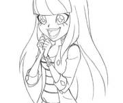 Coloriage et dessins gratuit Talia joyeuse LoliRock à imprimer
