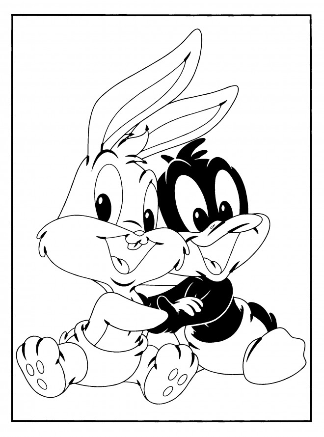 Coloriage et dessins gratuits Baby Looney Tunes en ligne à imprimer