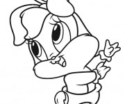 Coloriage Baby Looney Tunes Lola