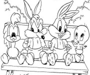 Coloriage Dessin baby Looney Tunes