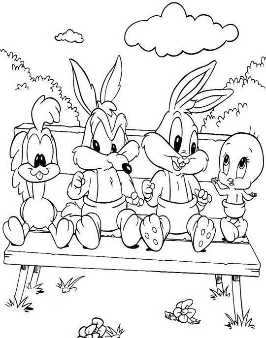 Coloriage et dessins gratuits Dessin baby Looney Tunes à imprimer