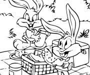 Coloriage Dessin Looney Tunes