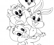 Coloriage et dessins gratuit Looney Tunes 13 à imprimer