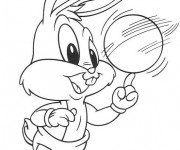 Coloriage Looney Tunes bébé