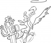 Coloriage Looney Tunes Bip Bip