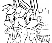 Coloriage Looney Tunes dessin à imprimer