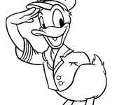 Coloriage Looney Tunes Donald