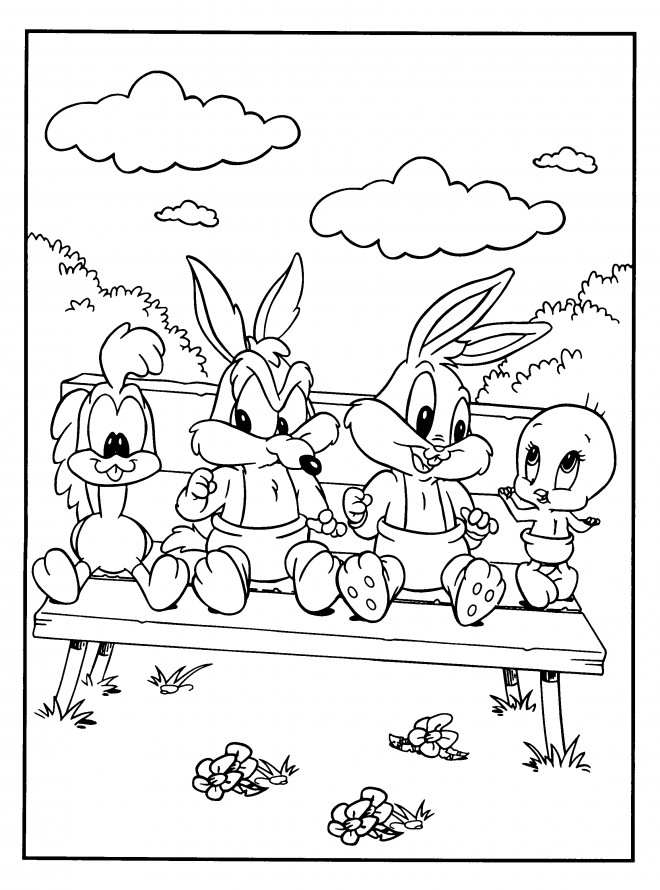 Coloriage et dessins gratuits Looney Tunes en ligne à imprimer à imprimer
