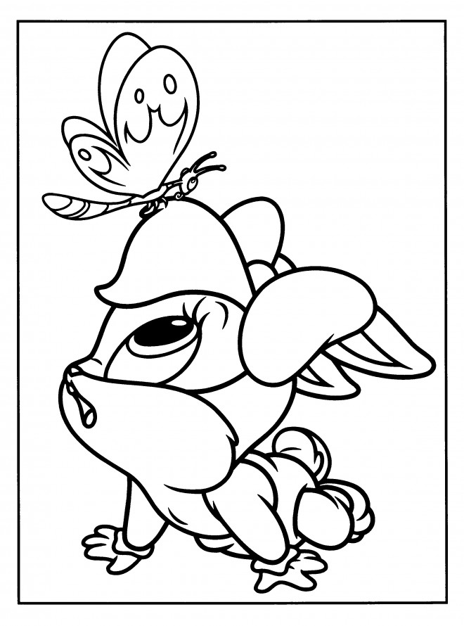 Coloriage et dessins gratuits Looney Tunes Lola à imprimer à imprimer