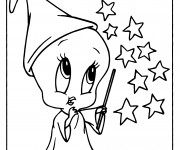 Coloriage Looney Tunes Titi