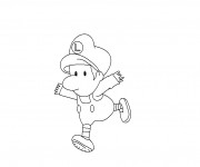 Coloriage Bébé Luigi en ligne gratuit