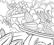 Coloriage Sc&egrave;ne de Madagascar