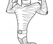 Coloriage Vitaly le tigre