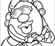 Coloriage Madame Patate