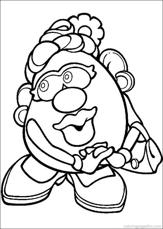 Coloriage Monsieur Et Madame Patate