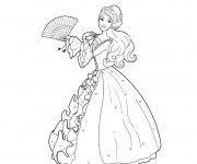 Coloriage Princesse Disney