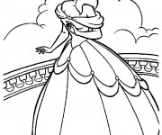 Coloriage Princesse La belle