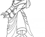 Coloriage Une Princesse disney