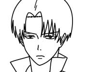 Coloriage Gar&ccedil;on de manga &agrave; l'air froid