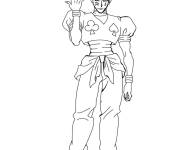 Coloriage Gar&ccedil;on Hisoka Morow de manga
