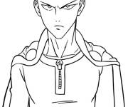 Coloriage et dessins gratuit Gar&ccedil;on One Punch-Man à imprimer