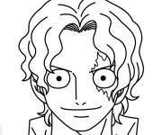 Coloriage Gar&ccedil;on pirate de manga
