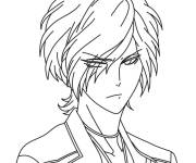Coloriage Gar&ccedil;on Subaru Sakamaki Manga