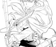 Coloriage Attaque des titans