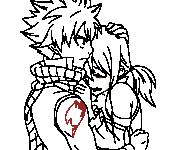 Coloriage Fairy Tail Manga