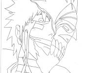 Coloriage Ichigo Kurosaki facile