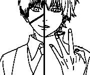 Coloriage Kaneki Ken