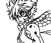 Coloriage Natsu Manga