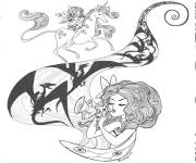 Coloriage et dessins gratuit Affiche de Mia et moi à imprimer