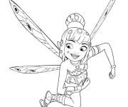 Coloriage Fille de Mia et moi