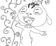 Coloriage Fudl de Mia et moi