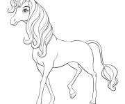 Coloriage Licorne de Mia Et Moi