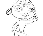 Coloriage Pan Fadl de Mia et moi