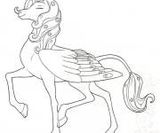 Coloriage Portrait de la licorne Onchao