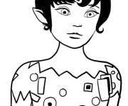 Coloriage Portrait du prince Mo Mia et moi