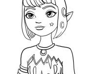 Coloriage Yuko de Mia et moi