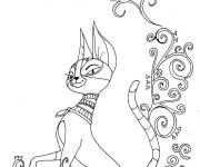 Coloriage Ziggo le chat de Mia et moi