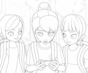Coloriage et dessins gratuit Enfants personnage de Mini force à imprimer