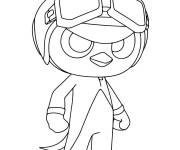 Coloriage L'aimable animal Sammy