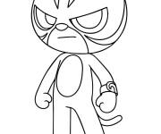 Coloriage Leo de Miniforce